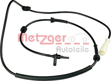 Metzger 0900423 - Датчик ABS, частота обертання колеса autocars.com.ua