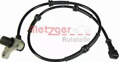 Metzger 0900425 - Датчик ABS, частота вращения колеса autodnr.net
