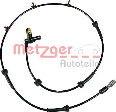 Metzger 0900456 - Датчик ABS, частота обертання колеса autocars.com.ua