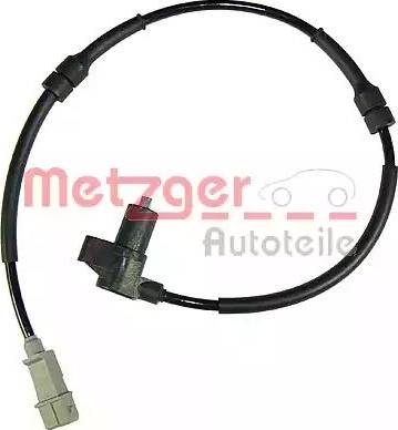 Metzger 0900460 - Датчик ABS, частота вращения колеса autodnr.net
