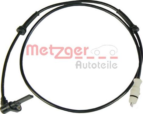 Metzger 0900462 - Датчик ABS, частота обертання колеса autocars.com.ua