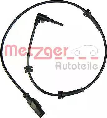 Metzger 0900464 - Датчик ABS, частота вращения колеса avtokuzovplus.com.ua