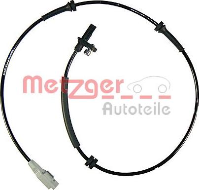 Metzger 0900467 - Датчик ABS, частота обертання колеса autocars.com.ua