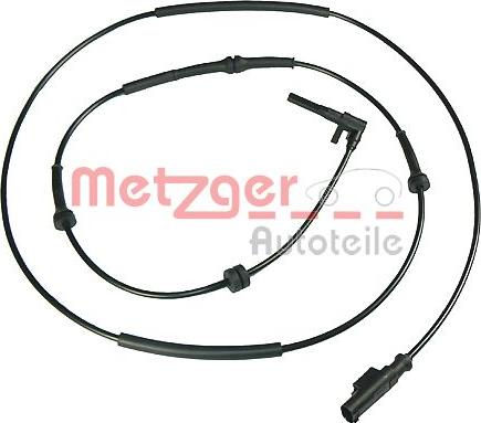 Metzger 0900470 - Датчик ABS, частота обертання колеса autocars.com.ua