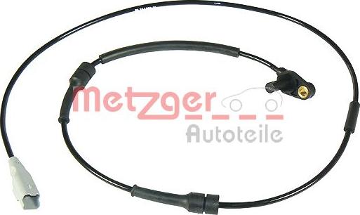 Metzger 0900472 - Датчик ABS, частота обертання колеса autocars.com.ua