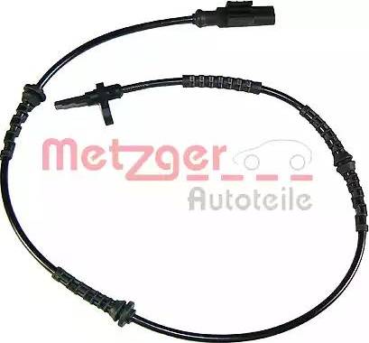 Metzger 0900477 - Датчик ABS, частота вращения колеса avtokuzovplus.com.ua