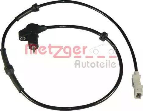 Metzger 0900490 - Датчик ABS, частота обертання колеса autocars.com.ua