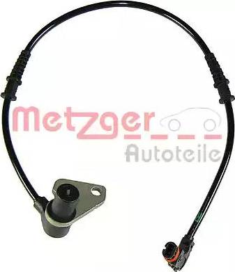 Metzger 0900491 - Датчик ABS, частота вращения колеса autodnr.net