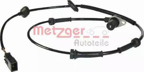 Metzger 0900494 - Датчик ABS, частота обертання колеса autocars.com.ua