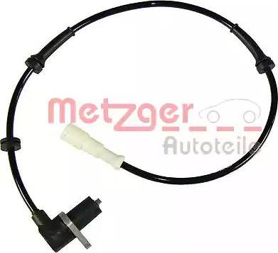 Metzger 0900499 - Датчик ABS, частота обертання колеса autocars.com.ua