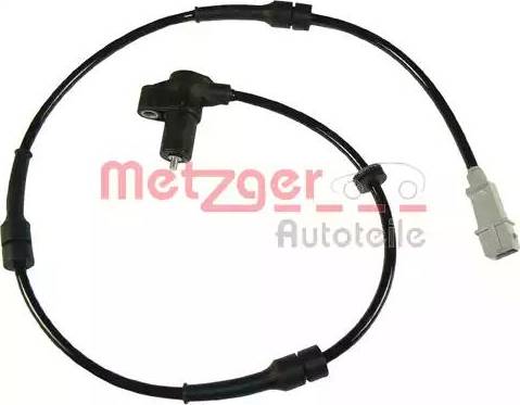 Metzger 0900502 - Датчик ABS, частота вращения колеса autodnr.net