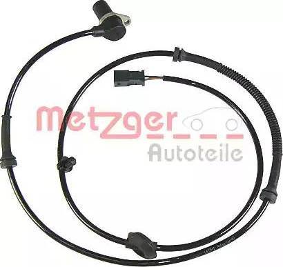 Metzger 0900513 - Датчик ABS, частота обертання колеса autocars.com.ua