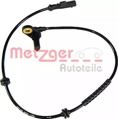 Metzger 0900532 - Датчик ABS, частота обертання колеса autocars.com.ua