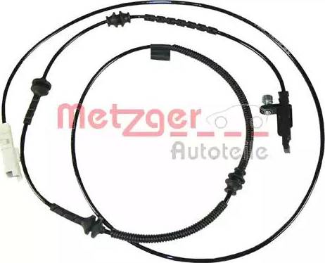 Metzger 0900540 - Датчик ABS, частота обертання колеса autocars.com.ua