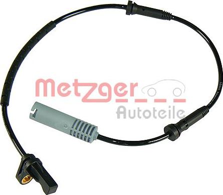 Metzger 0900547 - Датчик ABS, частота обертання колеса autocars.com.ua
