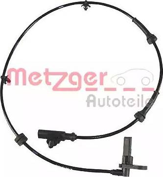Metzger 0900549 - Датчик ABS, частота обертання колеса autocars.com.ua