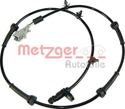 Metzger 0900557 - Датчик ABS, частота вращения колеса avtokuzovplus.com.ua