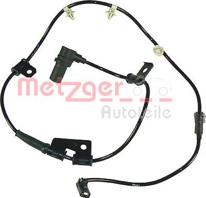 Metzger 0900586 - Датчик ABS, частота обертання колеса autocars.com.ua