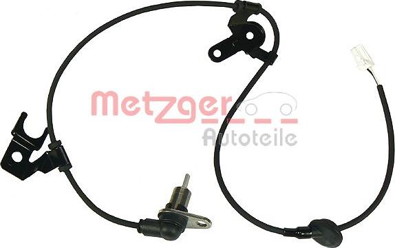 Metzger 0900592 - Датчик ABS, частота обертання колеса autocars.com.ua