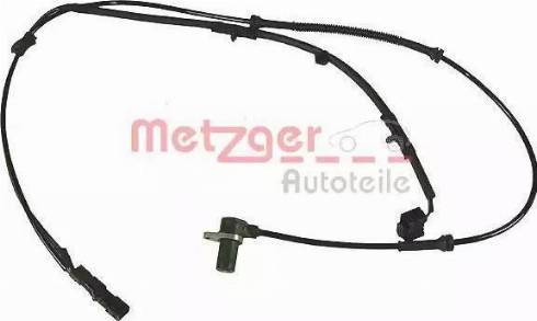 Metzger 0900606 - Датчик ABS, частота обертання колеса autocars.com.ua