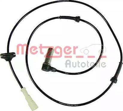 Metzger 0900624 - Датчик ABS, частота обертання колеса autocars.com.ua