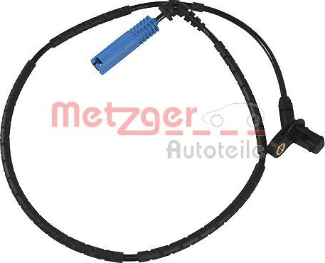 Metzger 0900644 - Датчик ABS, частота обертання колеса autocars.com.ua