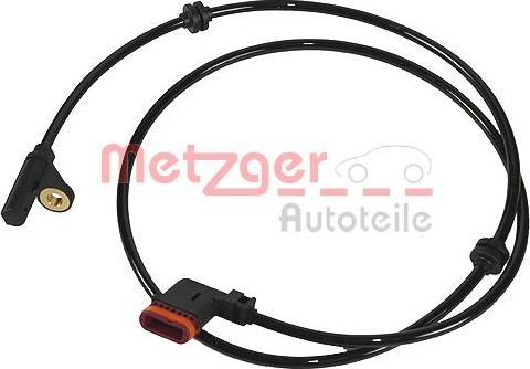 Metzger 0900647 - Датчик ABS, частота обертання колеса autocars.com.ua