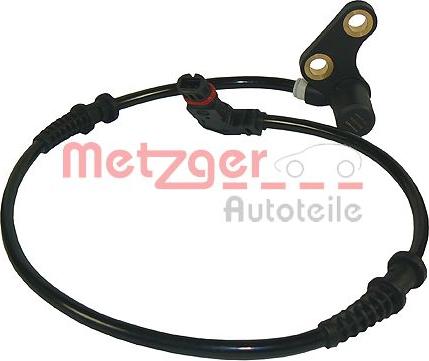 Metzger 0900666 - Датчик ABS, частота вращения колеса autodnr.net