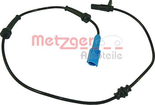 Metzger 0900671 - Датчик ABS, частота вращения колеса avtokuzovplus.com.ua