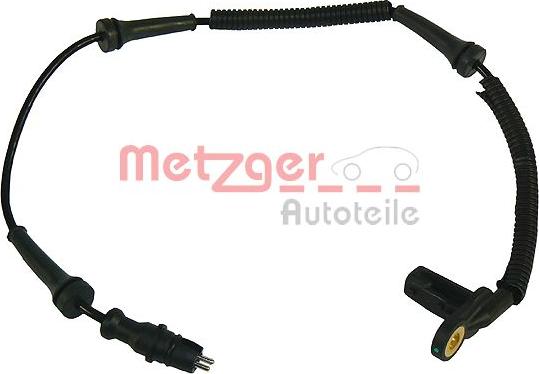 Metzger 0900674 - Датчик ABS, частота обертання колеса autocars.com.ua