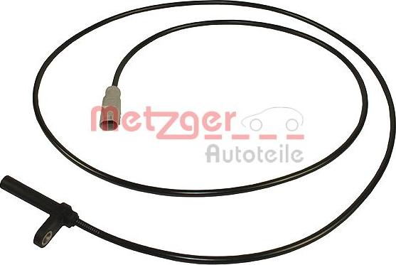 Metzger 0900684 - Датчик ABS, частота вращения колеса avtokuzovplus.com.ua