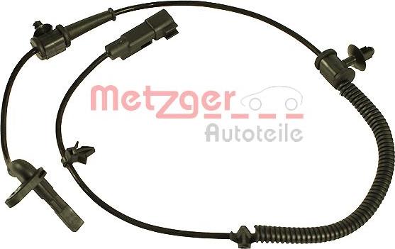 Metzger 0900685 - Датчик ABS, частота обертання колеса autocars.com.ua