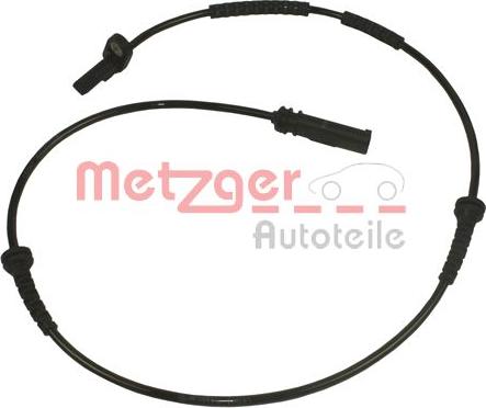 Metzger 0900697 - Датчик ABS, частота обертання колеса autocars.com.ua