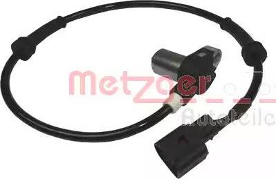 Metzger 0900700 - Датчик ABS, частота обертання колеса autocars.com.ua