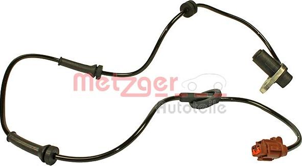 Metzger 0900716 - Датчик ABS, частота вращения колеса autodnr.net