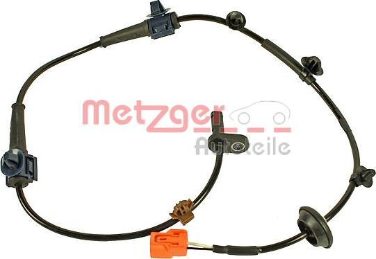 Metzger 0900720 - Датчик ABS, частота обертання колеса autocars.com.ua