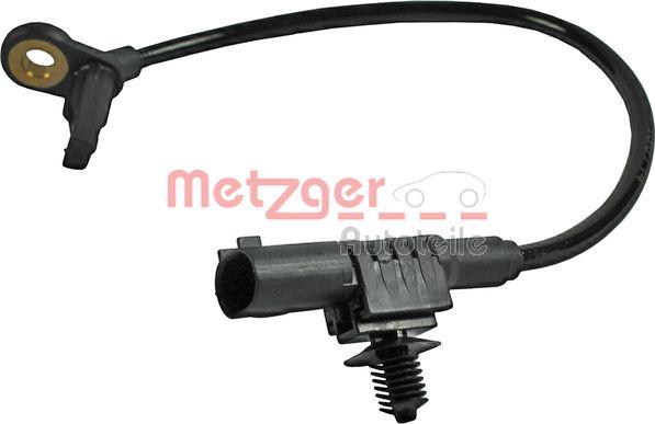 Metzger 0900775 - Датчик ABS, частота вращения колеса avtokuzovplus.com.ua