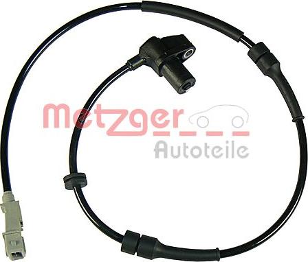 Metzger 0900804 - Датчик ABS, частота обертання колеса autocars.com.ua