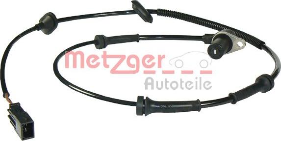 Metzger 0900805 - Датчик ABS, частота обертання колеса autocars.com.ua