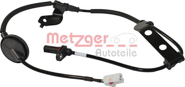 Metzger 0900812 - Датчик ABS, частота обертання колеса autocars.com.ua