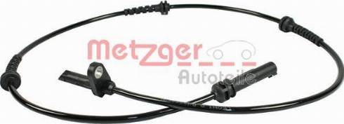 Metzger 0900816 - Датчик ABS, частота обертання колеса autocars.com.ua