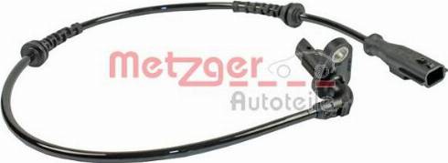 Metzger 0900818 - Датчик ABS, частота обертання колеса autocars.com.ua