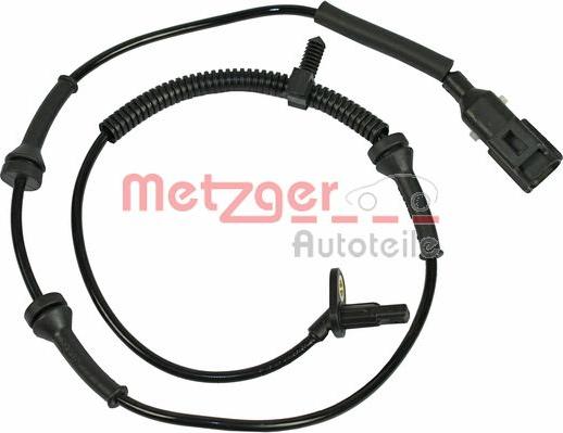 Metzger 0900832 - Датчик ABS, частота обертання колеса autocars.com.ua