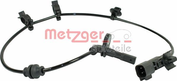 Metzger 0900836 - Датчик ABS, частота обертання колеса autocars.com.ua