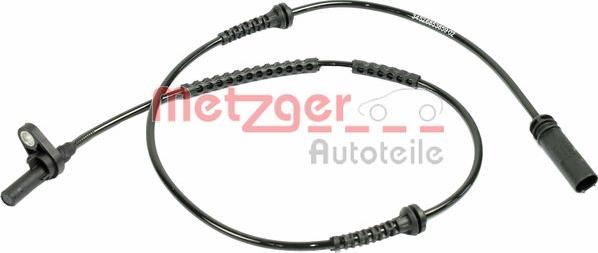 Metzger 0900838 - Датчик ABS, частота обертання колеса autocars.com.ua