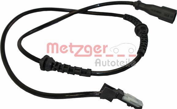 Metzger 0900848 - Датчик ABS, частота вращения колеса avtokuzovplus.com.ua