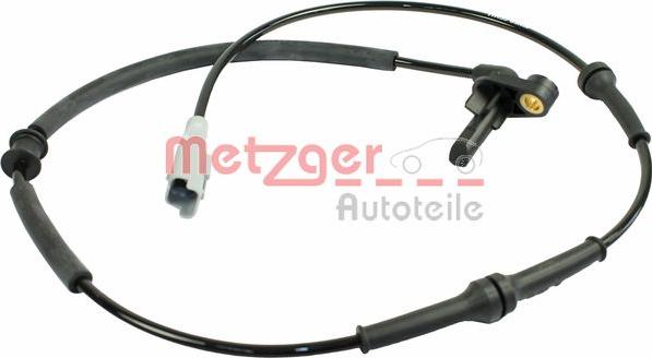 Metzger 0900862 - Датчик ABS, частота обертання колеса autocars.com.ua