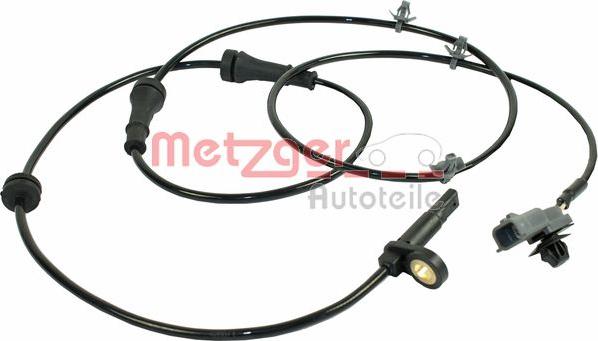 Metzger 0900867 - Датчик ABS, частота вращения колеса avtokuzovplus.com.ua