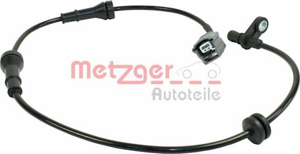 Metzger 0900869 - Датчик ABS, частота обертання колеса autocars.com.ua