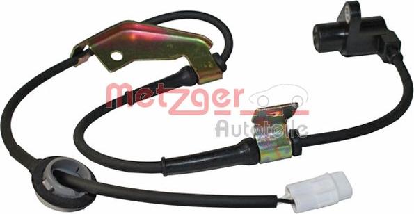 Metzger 0900871 - Датчик ABS, частота вращения колеса autodnr.net